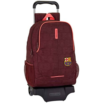 Taschen Kinder Schultaschen / Schulranzen mit Rollen Fc Barcelona 611827313 Rot