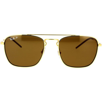 Uhren & Schmuck Sonnenbrillen Ray-ban Sonnenbrille  RB3588 925083 Polarisiert Gold