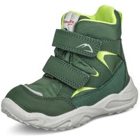 Schuhe Jungen Babyschuhe Superfit Klettstiefel GLACIE 009221-7010 Grün