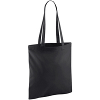 Taschen Damen Shopper / Einkaufstasche Westford Mill WM961 Schwarz