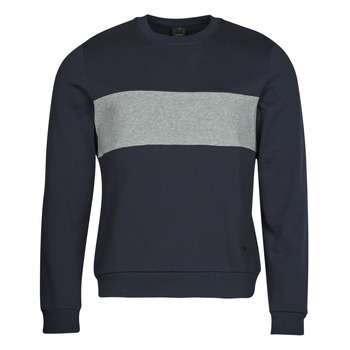 Kleidung Herren Sweatshirts Geox M SWEATER R-NECK BAN Marine / Grau