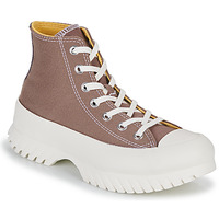 Schuhe Damen Sneaker High Converse CHUCK TAYLOR ALL STAR LUGGED 2.0 PLATFORM DENIM FASHION HI Braun / Gelb