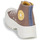 Schuhe Damen Sneaker High Converse CHUCK TAYLOR ALL STAR LUGGED 2.0 PLATFORM DENIM FASHION HI Braun / Gelb