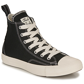 Schuhe Damen Sneaker High Converse CHUCK TAYLOR ALL STAR-BLACK/BLACK/EGRET Schwarz