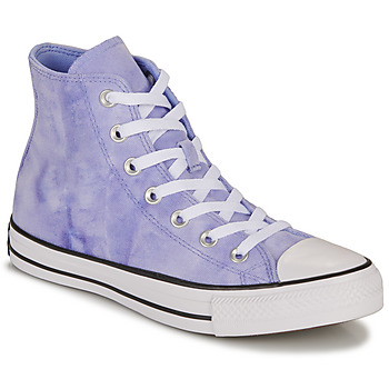 Schuhe Sneaker High Converse CHUCK TAYLOR ALL STAR SUN WASHED TEXTILE-NAUTICAL MENSWEAR Violett