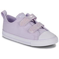 Schuhe Kinder Sneaker Low Converse CHUCK TAYLOR ALL STAR 2V EASY-ON GLITTER OX Violett