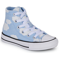 Schuhe Kinder Sneaker High Converse CHUCK TAYLOR ALL STAR CLOUDY HI Blau / Weiss