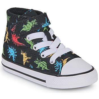 Schuhe Jungen Sneaker High Converse CHUCK TAYLOR ALL STAR 1V DINOSAURS HI Multicolor