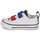 Schuhe Jungen Sneaker Low Converse INFANT CONVERSE CHUCK TAYLOR ALL STAR 2V EASY-ON SUMMER TWILL LO Weiss / Blau / Rot