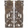 Home Statuetten und Figuren Signes Grimalt Elefantwand Ornament 2 Uni. Braun