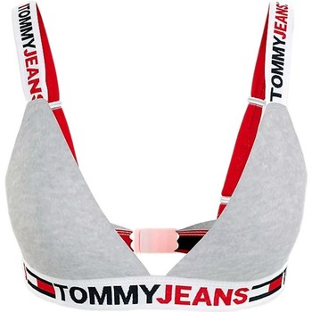 Unterwäsche Damen Sport-BH Tommy Jeans Unlined triangle Grau