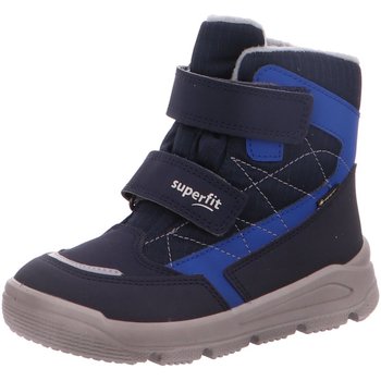 Schuhe Jungen Stiefel Superfit Klettstiefel Schuh Textil \ MARS 1-009086-8000 blau