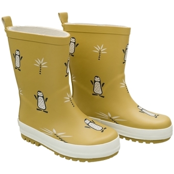 Schuhe Kinder Stiefel Fresk Penguin Rain Boots - Mustard Gelb