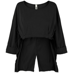 Kleidung Damen Tops / Blusen Wendy Trendy Top 110809 - Black Schwarz