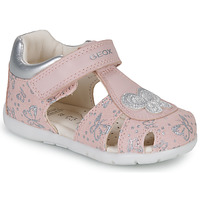 Schuhe Mädchen Sandalen / Sandaletten Geox B ELTHAN GIRL C Rosa