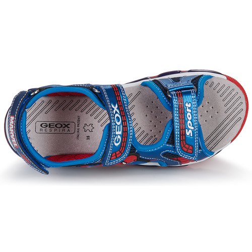 Geox J SANDAL ANDROID BOY Blau / Rot
