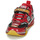 Schuhe Jungen Sneaker Low Geox J BAYONYC BOY C Rot / Schwarz