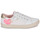 Schuhe Mädchen Sneaker Low Geox J GISLI GIRL B Weiss / Rosa