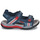 Schuhe Jungen Sportliche Sandalen Geox J BOREALIS BOY Marine / Rot