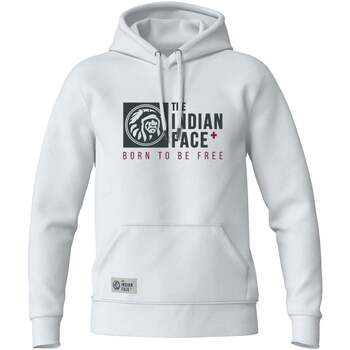 Kleidung Sweatshirts The Indian Face Born to be Free Weiss