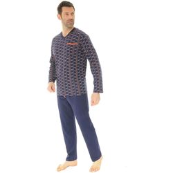 Kleidung Herren Pyjamas/ Nachthemden Christian Cane SHAD Blau