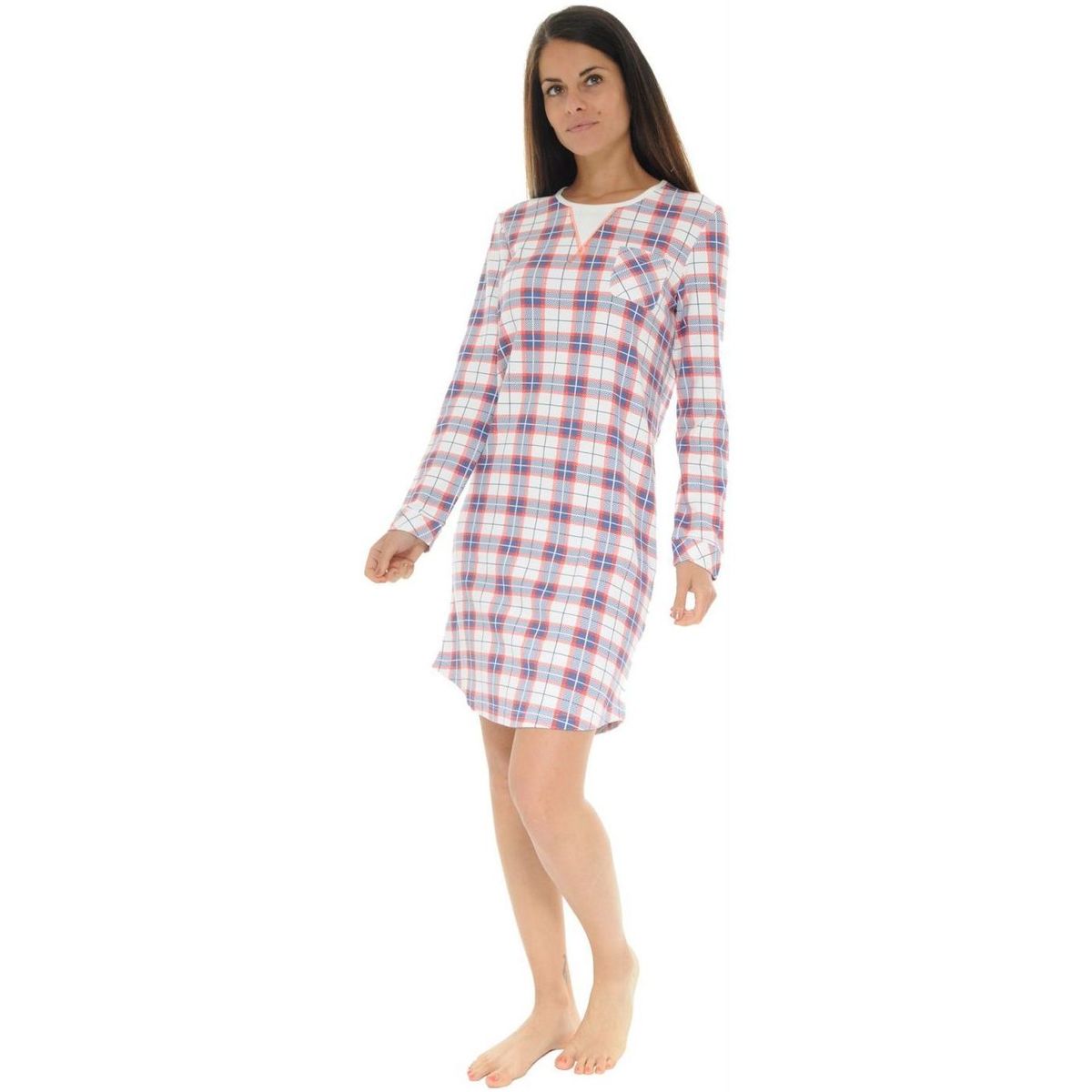 Kleidung Damen Pyjamas/ Nachthemden Christian Cane ROMINA Weiss