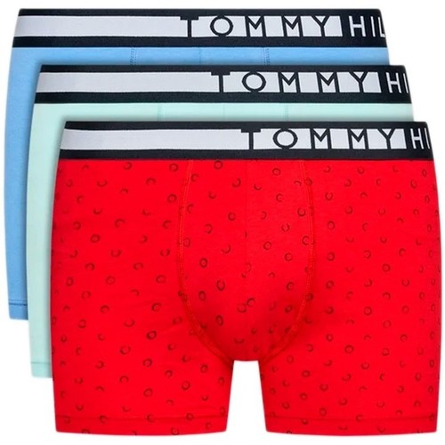 Unterwäsche Herren Boxer Tommy Jeans Pack x3 front logo Multicolor