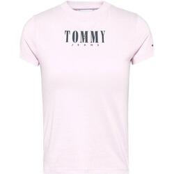 Kleidung Damen T-Shirts & Poloshirts Tommy Jeans  Rosa