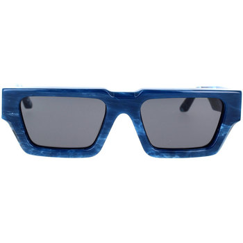 Uhren & Schmuck Sonnenbrillen Leziff Sonnenbrille  Miami M4939 C07 Marmor Blau Blau