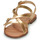 Schuhe Damen Sandalen / Sandaletten Casual Attitude LANISO Gold