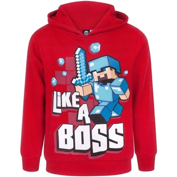 Kleidung Jungen Sweatshirts Minecraft  Rot