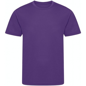 Kleidung Kinder T-Shirts Awdis  Violett