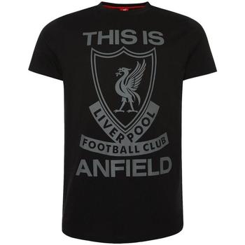 Kleidung Herren Langarmshirts Liverpool Fc  Schwarz