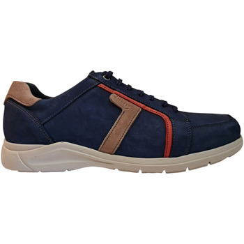 Schuhe Herren Sneaker Low Riverty RITI657AZ Blau