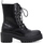 Schuhe Damen Low Boots Café Noir C1XP9002 Schwarz