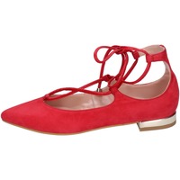 Schuhe Damen Ballerinas Pollini BE325 Rot