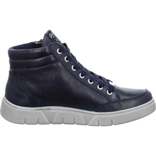 Schuhe Damen Low Boots Ara Rom-Sport Blau
