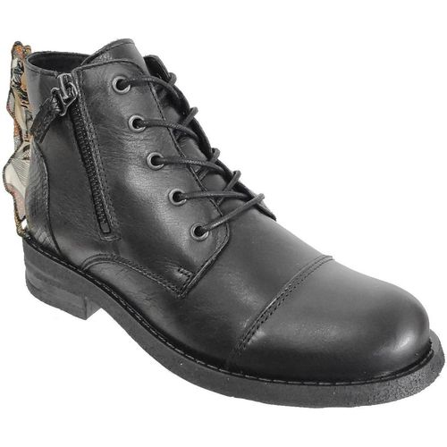 Schuhe Damen Boots Goodstep 3502 Schwarz