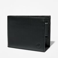 Taschen Herren Portemonnaie Timberland TB0A1DJK - LARGE BIFOLD-0011 BLACK Schwarz