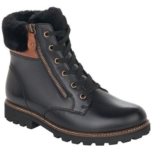 Schuhe Damen Low Boots Remonte D8463 Schwarz