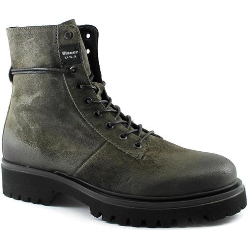 Schuhe Herren Boots Blauer BLA-I22-FLYNN02-TA Grau