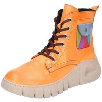 Schuhe Damen Stiefel Gemini Stiefeletten ANILINA STIEFEL 033304-02-060**orange Gelb