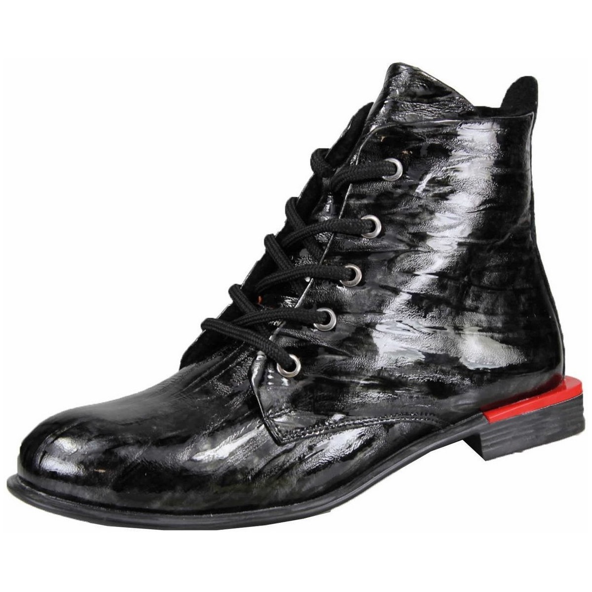 Schuhe Damen Stiefel 2 Go Fashion Stiefeletten graphit (dunkelgrau) 8064502-259 Schwarz