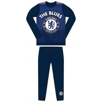 Kleidung Kinder Pyjamas/ Nachthemden Chelsea Fc  Blau