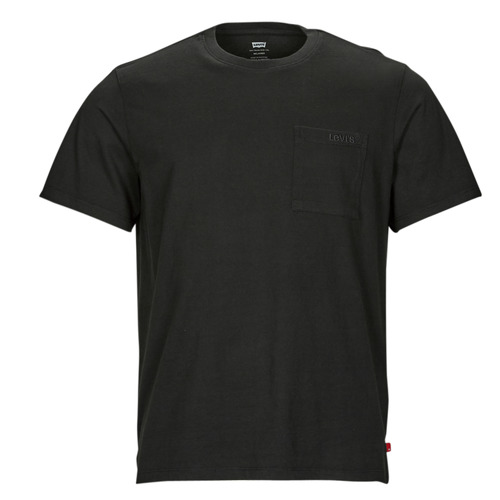 Kleidung Herren T-Shirts Levi's SS POCKET TEE RLX Schwarz