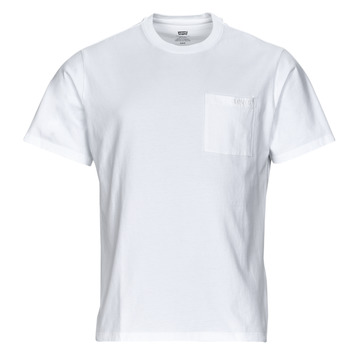 Kleidung Herren T-Shirts Levi's SS POCKET TEE RLX Weiss