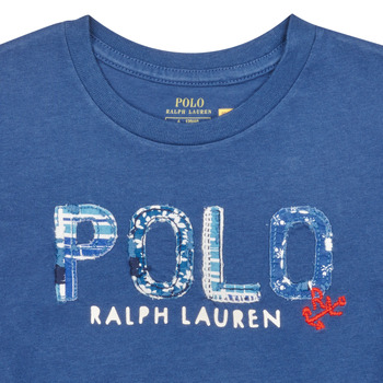 Polo Ralph Lauren SS POLO TEE-KNIT SHIRTS-T-SHIRT Blau