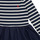 Kleidung Mädchen Kurze Kleider Polo Ralph Lauren LS CN DR-DRESSES-DAY DRESS Marine / Weiss