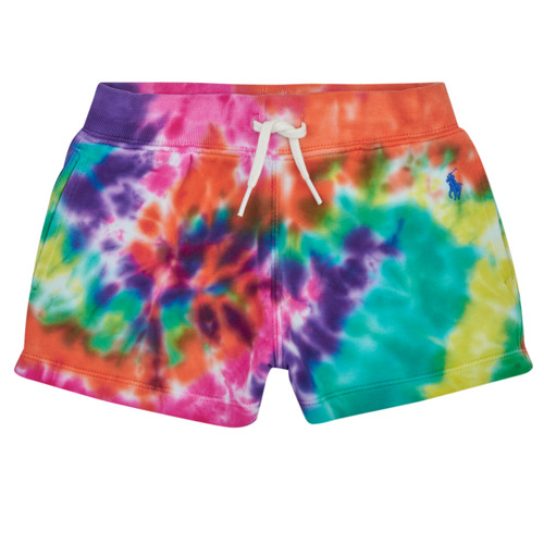 Kleidung Mädchen Shorts / Bermudas Polo Ralph Lauren PO SHORT-SHORTS-ATHLETIC Multicolor