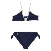 Kleidung Mädchen Badeanzug /Badeshorts Polo Ralph Lauren NAUTICAL 2PC-SWIMWEAR-2 PC SWIM Marine / Weiss